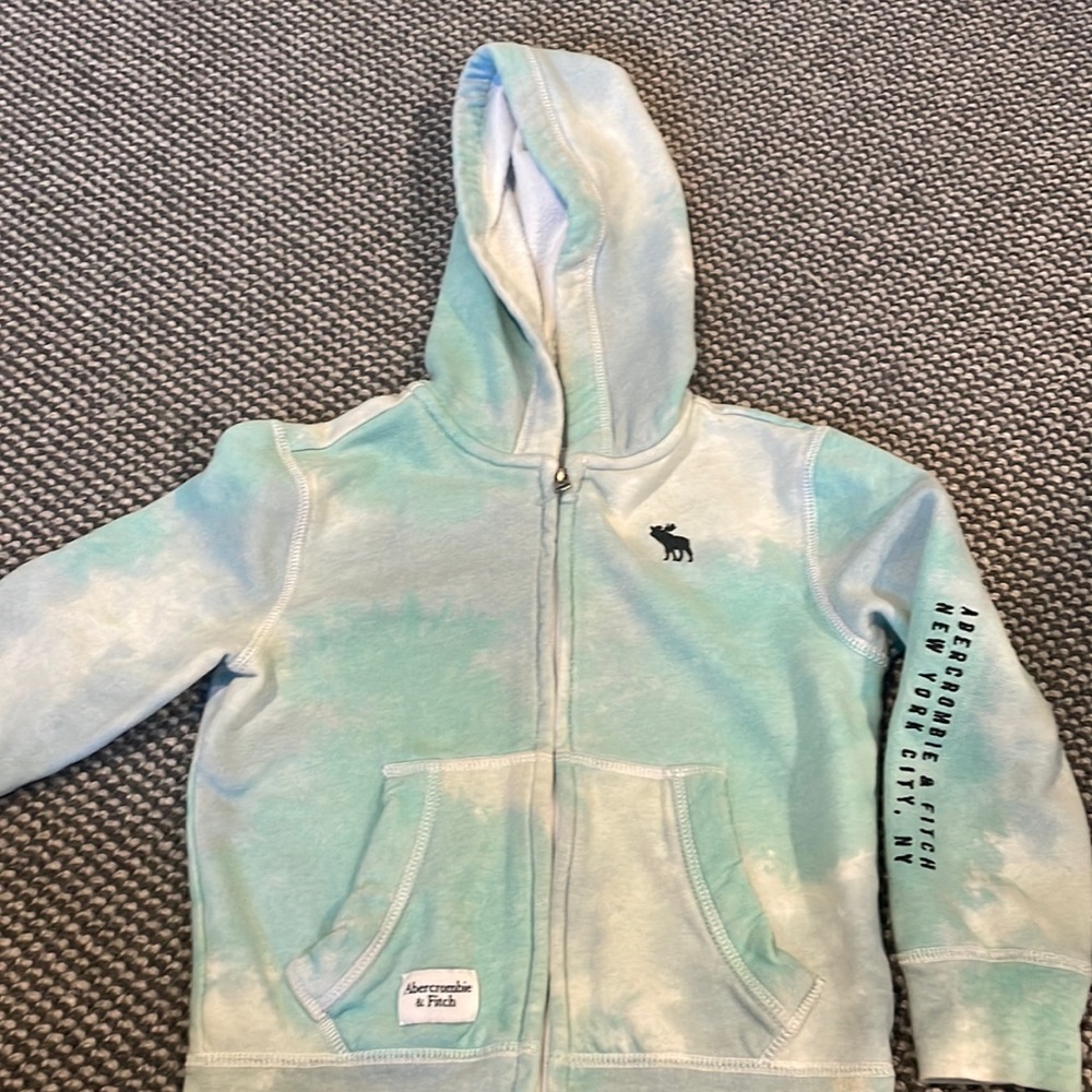 Abercrombie kids zip up sweatshirt